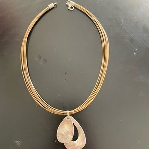 Silpada multi strand/pendant necklace